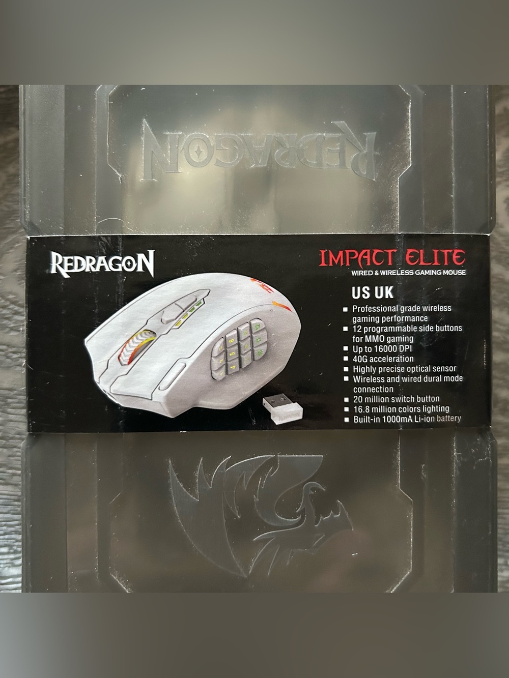 Impact Elite Wireless Gaming Mouse - Picture 3 of 10